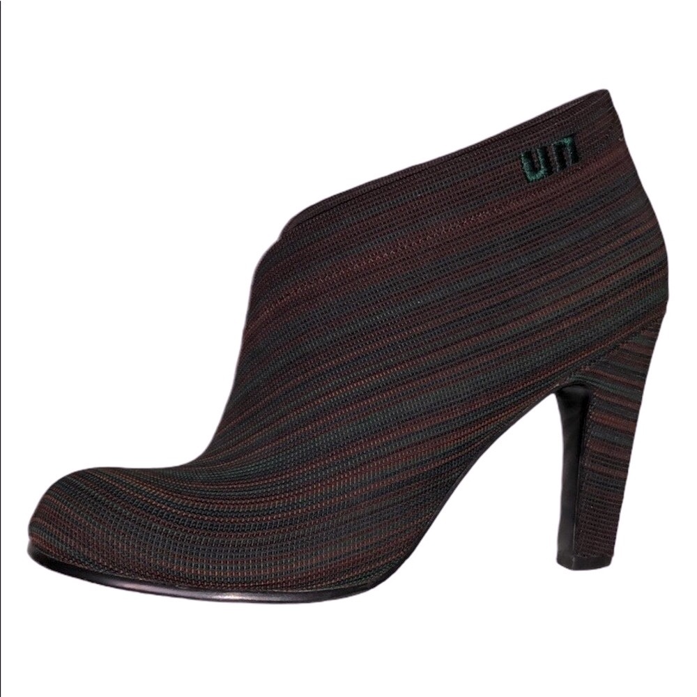 United Nude fold over high booties ankle shoes